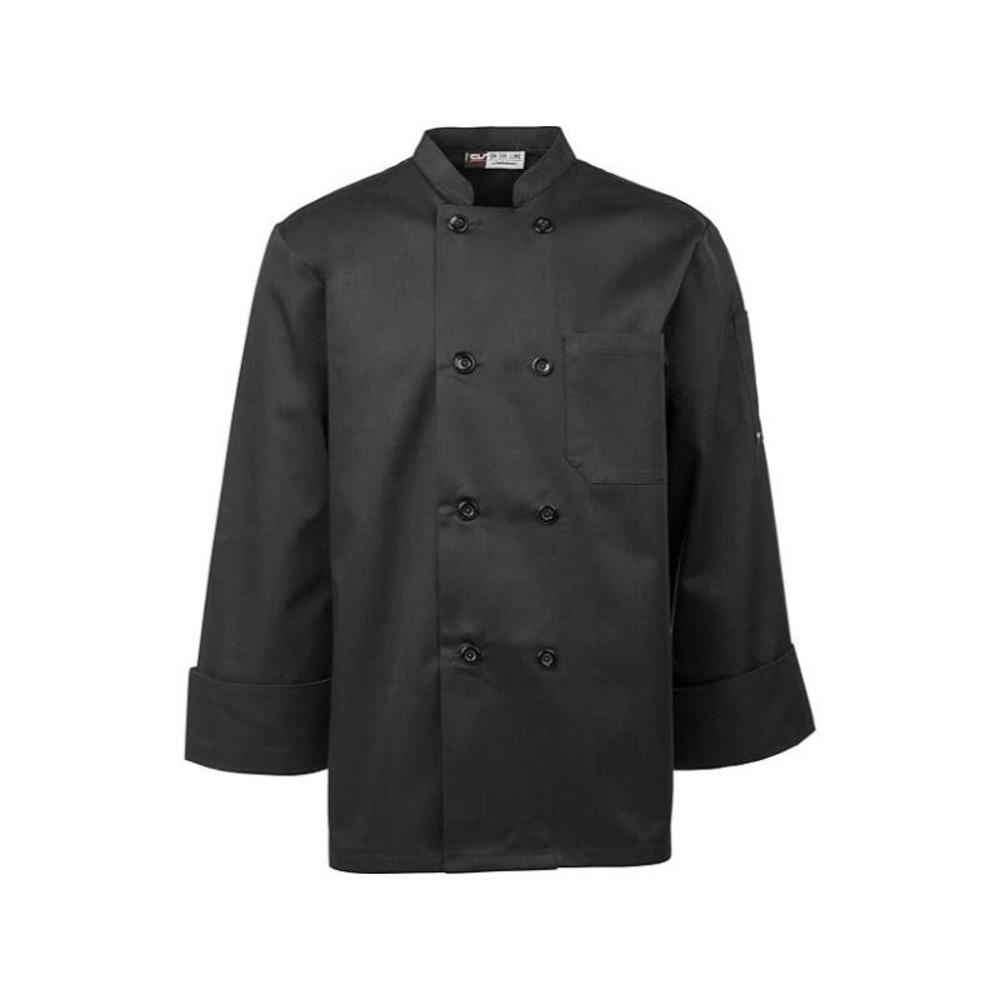 On The‎ Line Men's Chef Jacket (2X) Food Service - Professional Kitchen Uniform